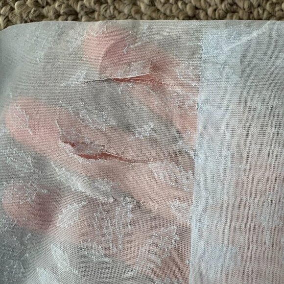 Vintage 1950s Pale Blue Chiffon Prom Dress ๐ Rockabilly Cupcake Party S - Picture 7 of 16